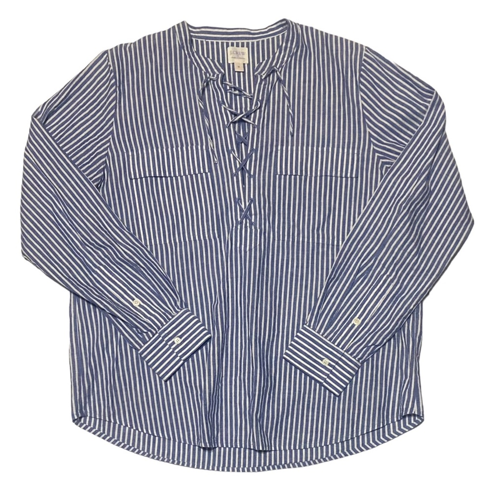 JCrew Linen Shirt - Picture 5 of 7
